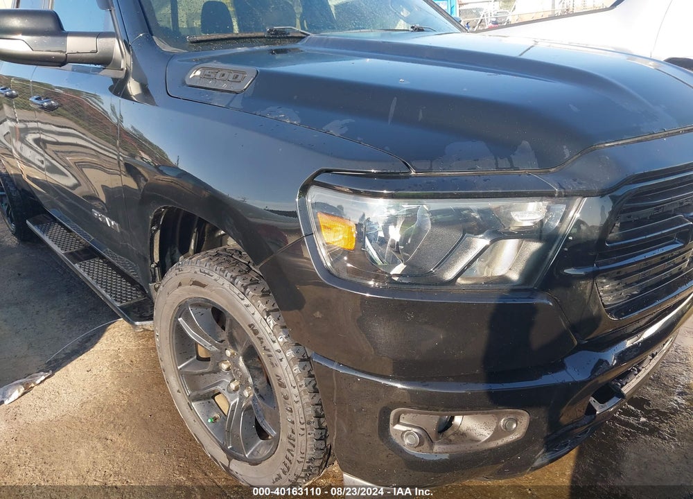 2021 RAM 1500 BIG HORN QUAD CAB 4X4 6'4 BOX VIN: 1C6SRFBT0MN665330