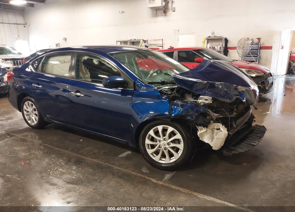 2018 NISSAN SENTRA SV VIN: 3N1AB7AP7JL640281