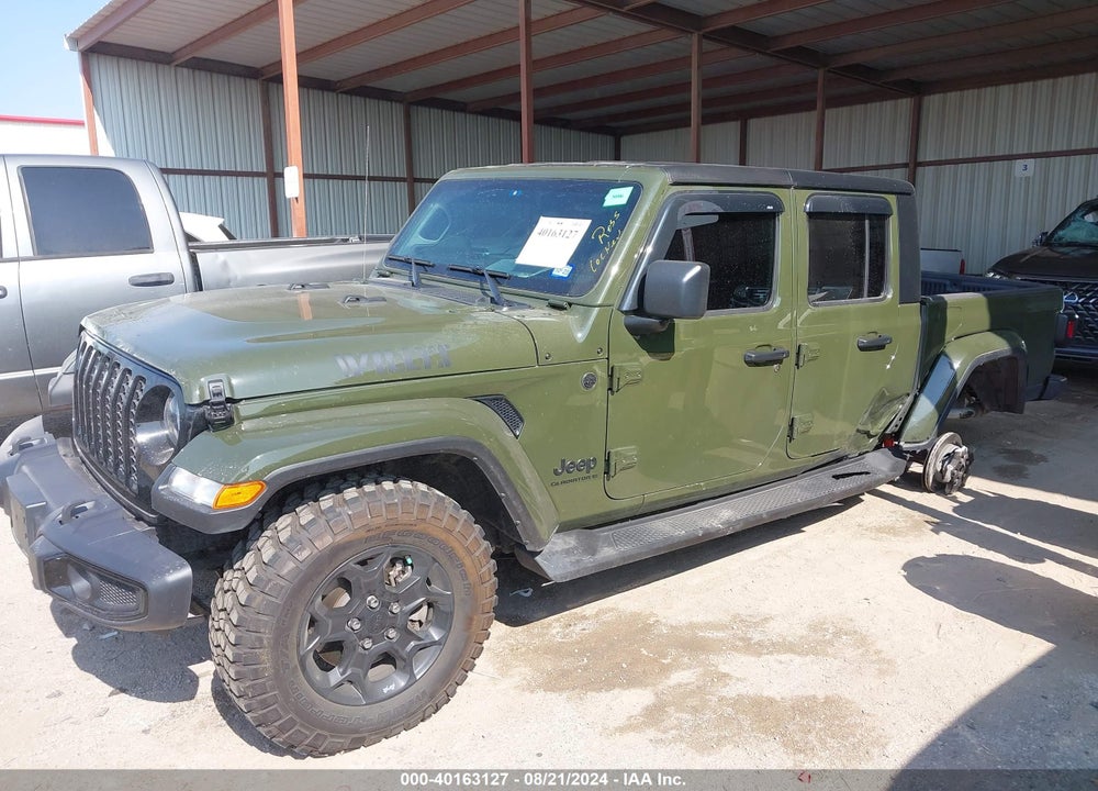 2023 JEEP GLADIATOR WILLYS 4X4 VIN: 1C6HJTAG1PL578198