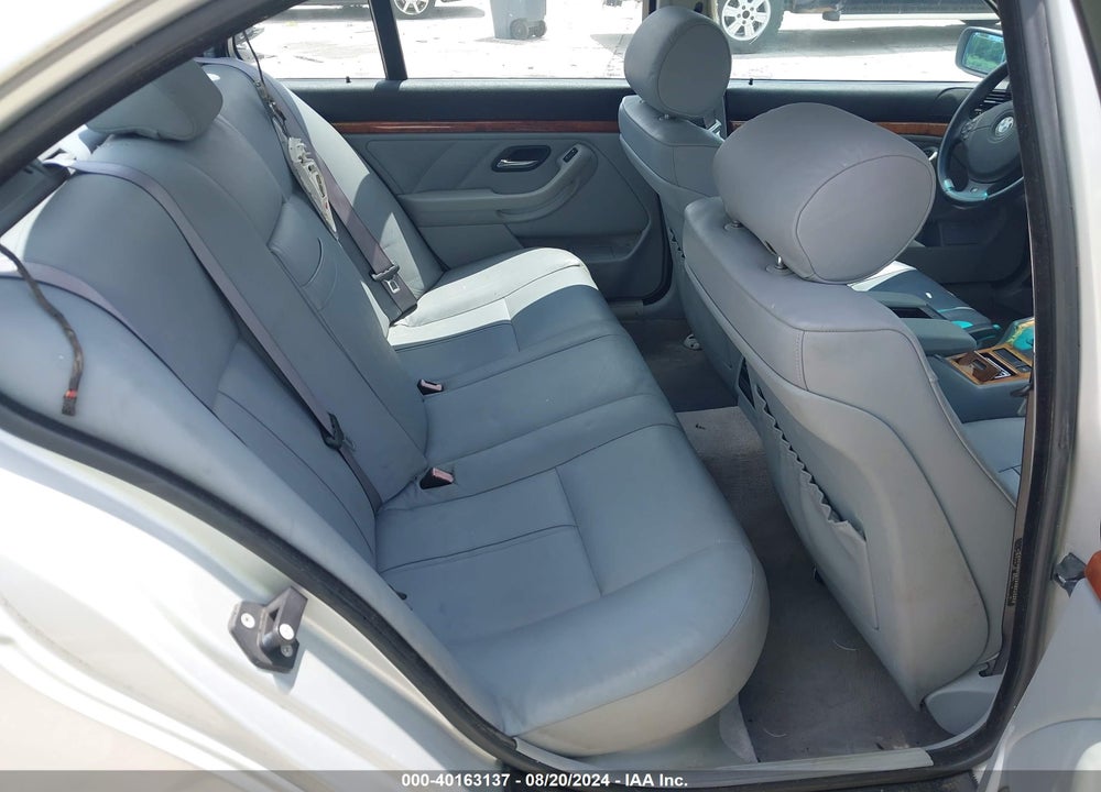 2000 BMW 528IA VIN: WBADM6346YGV00431
