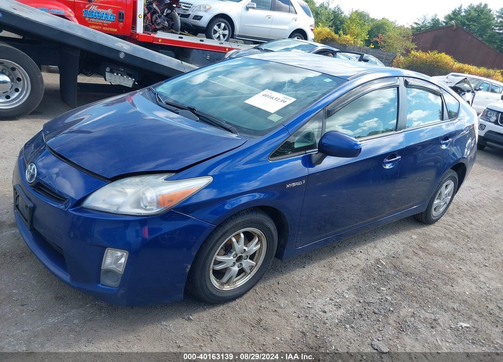 2011 TOYOTA PRIUS TWO VIN: JTDKN3DU2B1361252