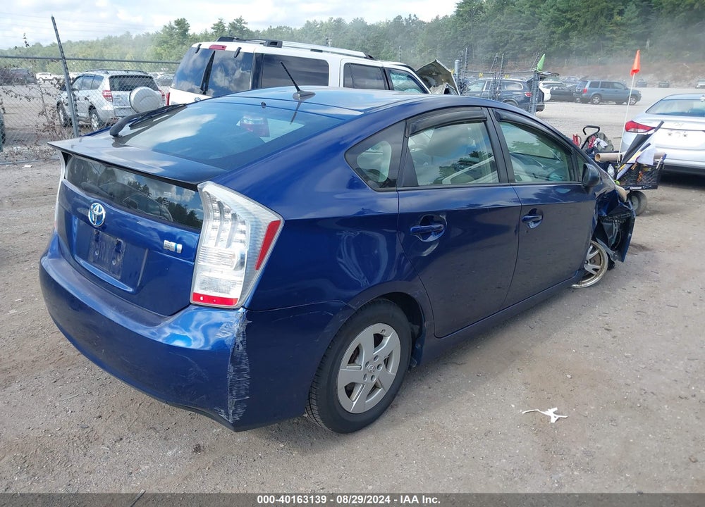 2011 TOYOTA PRIUS TWO VIN: JTDKN3DU2B1361252