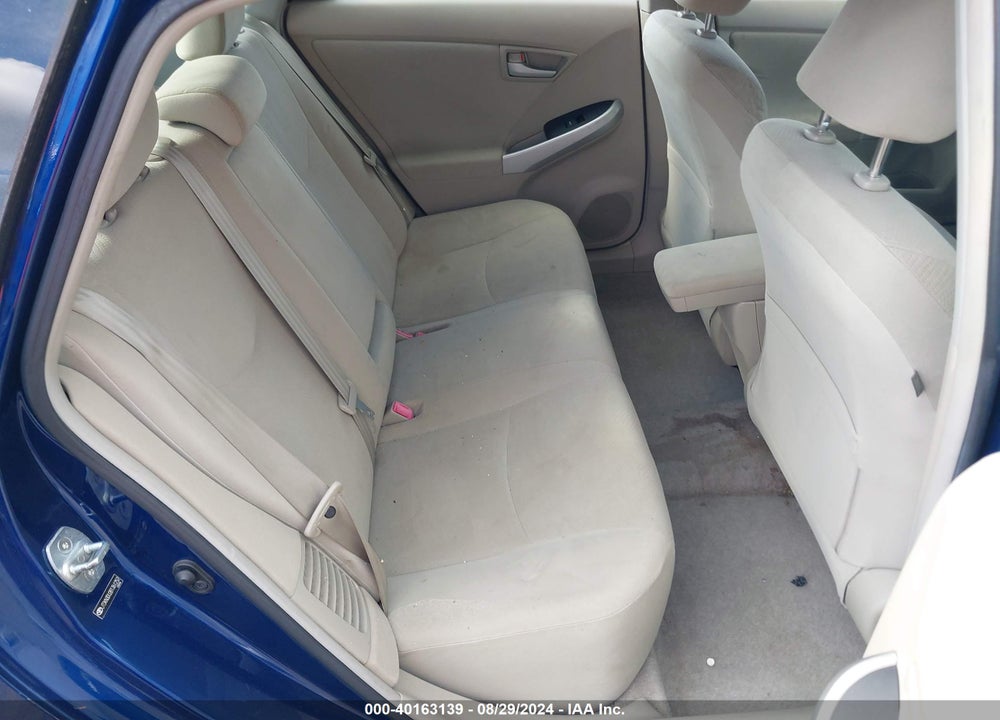 2011 TOYOTA PRIUS TWO VIN: JTDKN3DU2B1361252
