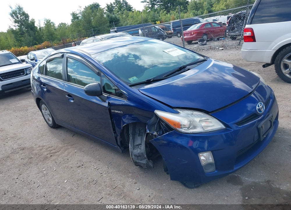 2011 TOYOTA PRIUS TWO VIN: JTDKN3DU2B1361252