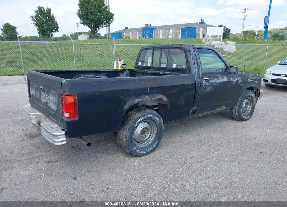 1989 DODGE DAKOTA VIN: 1B7FL16G4KS040679