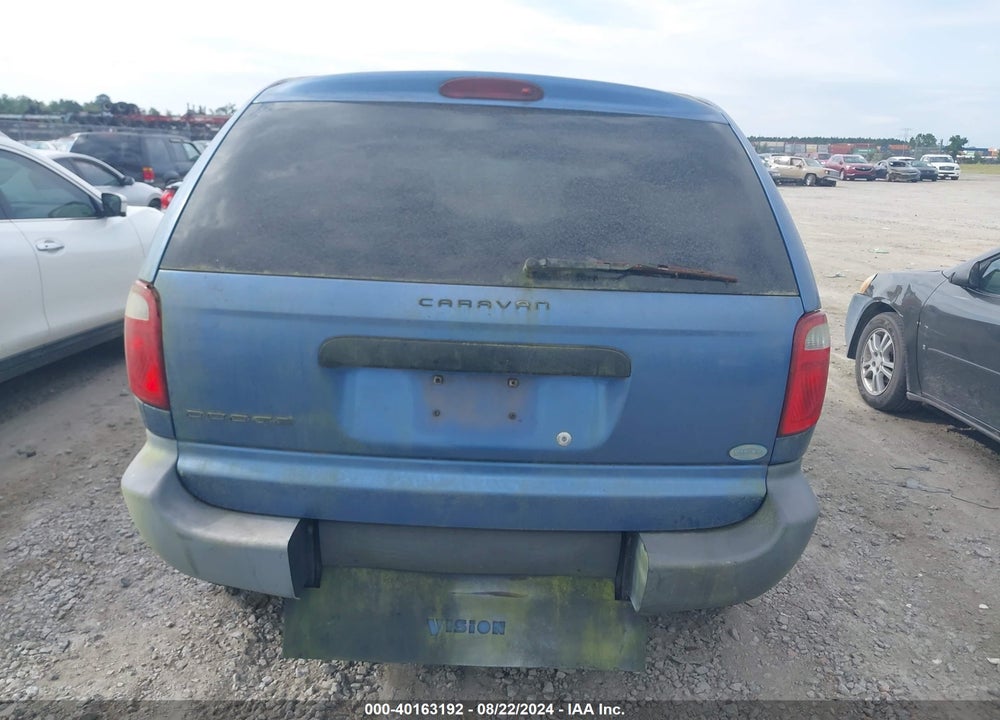 2007 DODGE CARAVAN SE VIN: 1D4GP25R47B172742