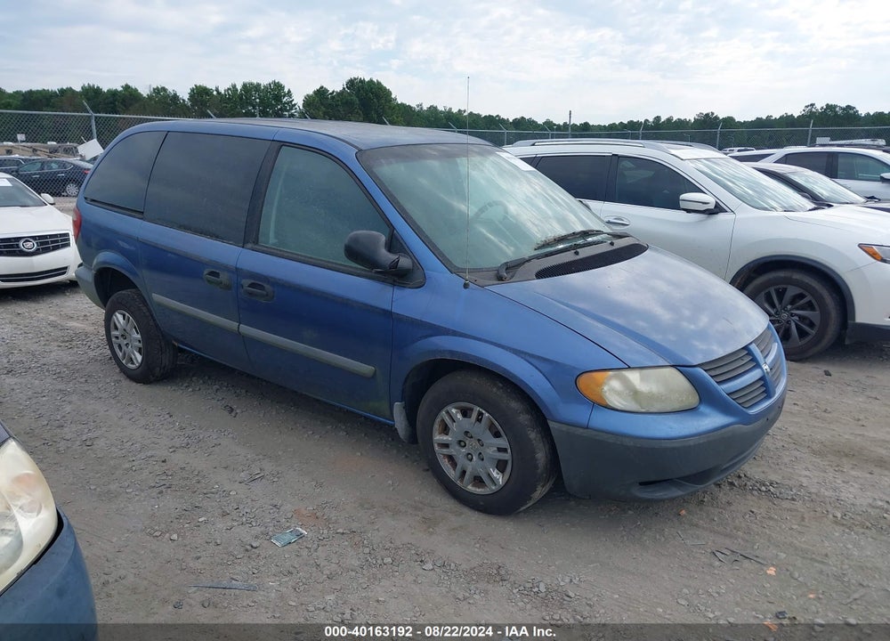 2007 DODGE CARAVAN SE VIN: 1D4GP25R47B172742