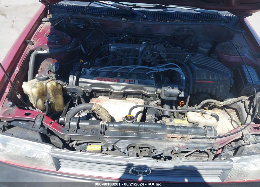1991 TOYOTA COROLLA DLX VIN: 1NXAE94A4MZ198198