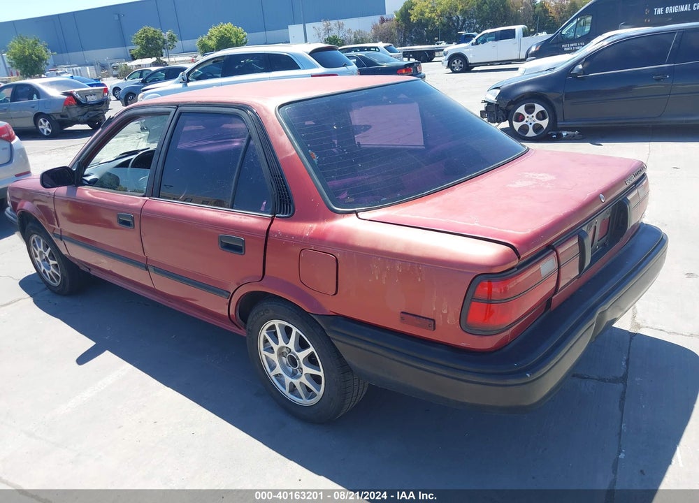 1991 TOYOTA COROLLA DLX VIN: 1NXAE94A4MZ198198