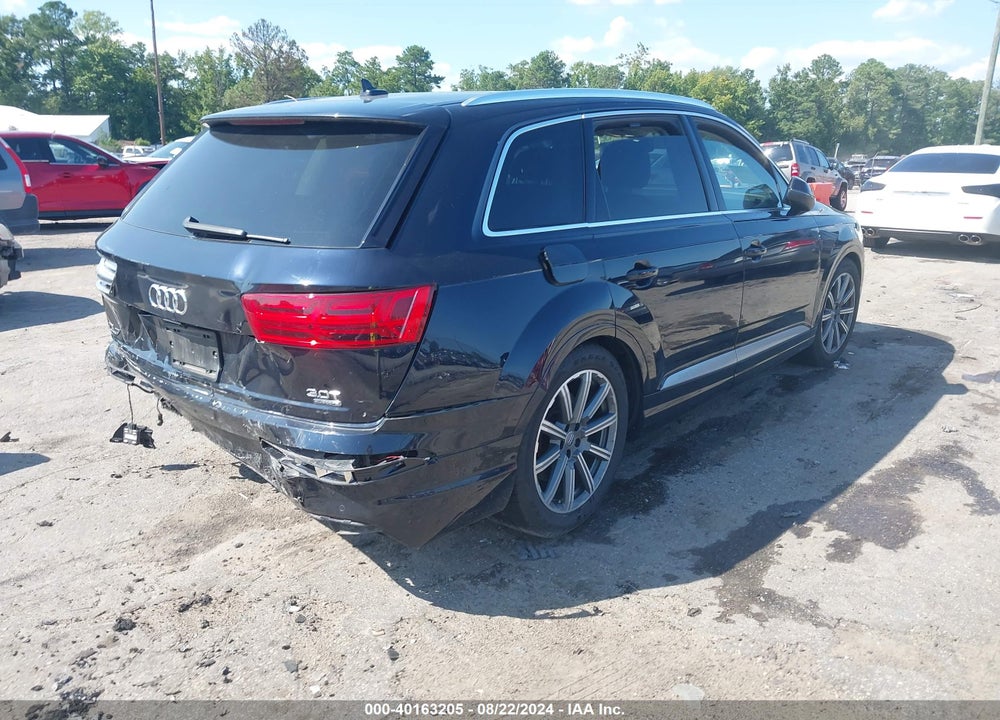2017 AUDI Q7 3.0T PREMIUM VIN: WA1VAAF71HD039644