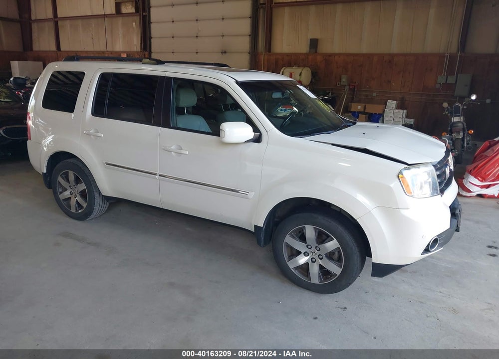 2012 HONDA PILOT TOURING VIN: 5FNYF4H94CB029115