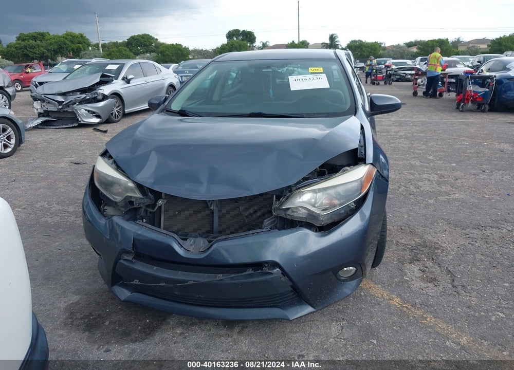 2014 TOYOTA COROLLA VIN: 2T1BURHEXEC038186