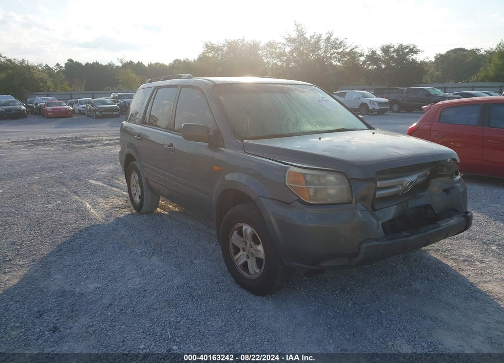 2008 HONDA PILOT VIN: 5FNYF28278B012498