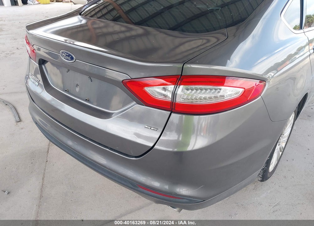 2014 FORD FUSION ENERGI SE LUXURY VIN: 3FA6P0PU8ER268581