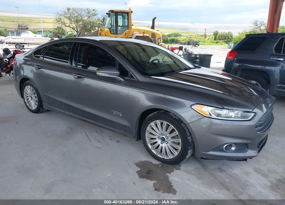 2014 FORD FUSION ENERGI SE LUXURY VIN: 3FA6P0PU8ER268581