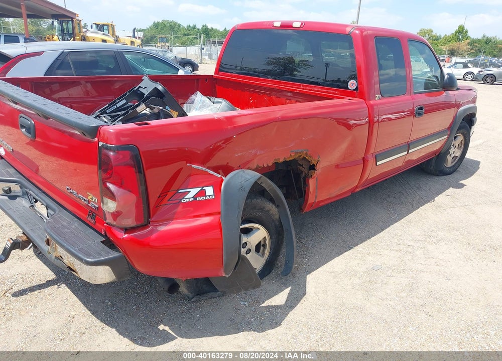 2004 CHEVROLET SILVERADO 1500 Z71 VIN: 2GCEK19T141218770