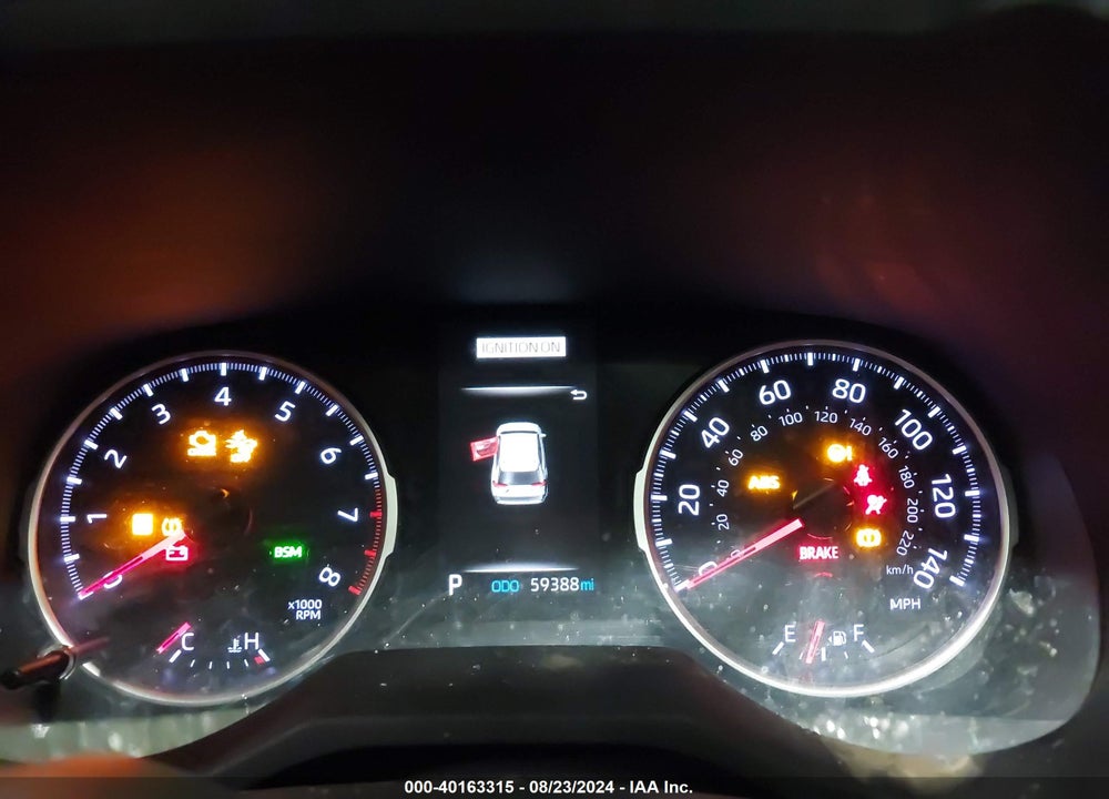 2019 TOYOTA RAV4 XLE VIN: JTMP1RFV6KJ020429