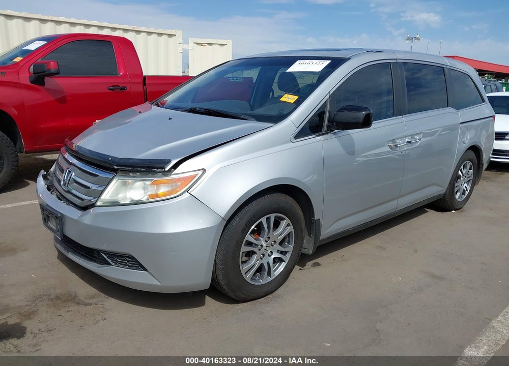 2012 HONDA ODYSSEY EX-L VIN: 5FNRL5H60CB107186