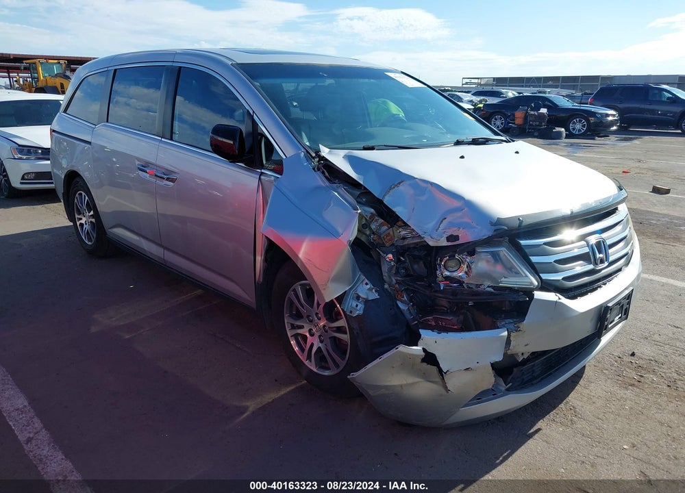 2012 HONDA ODYSSEY EX-L VIN: 5FNRL5H60CB107186