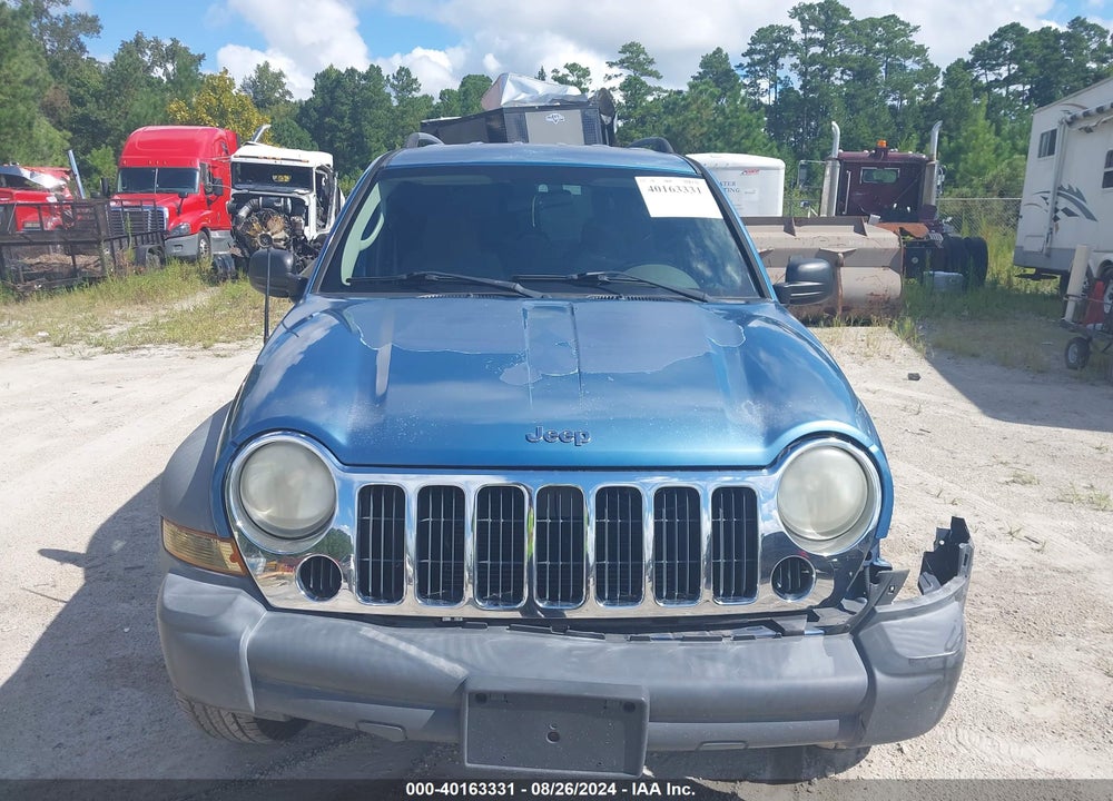 2006 JEEP LIBERTY SPORT VIN: 1J4GL48K76W264867