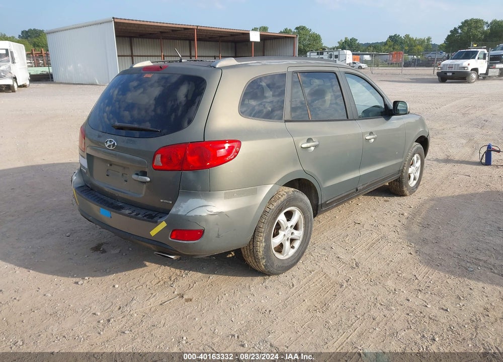 2007 HYUNDAI SANTA FE GLS VIN: KM8SG73D37U137511