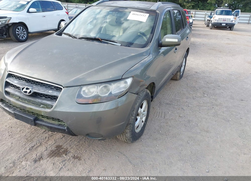 2007 HYUNDAI SANTA FE GLS VIN: KM8SG73D37U137511