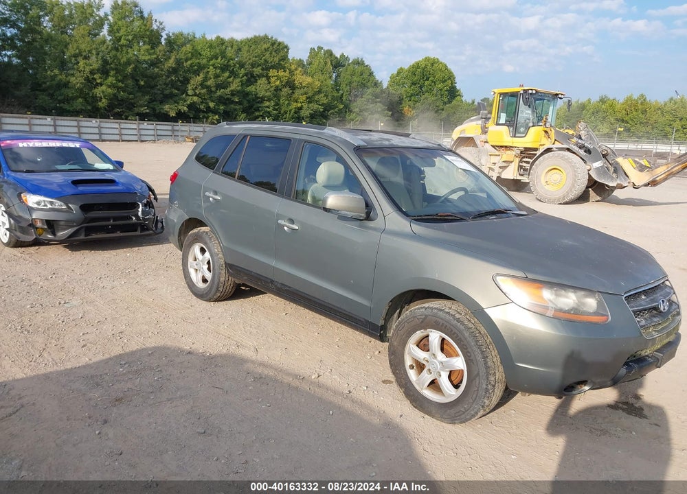 2007 HYUNDAI SANTA FE GLS VIN: KM8SG73D37U137511