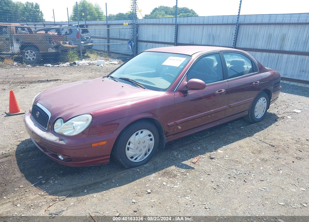 2003 HYUNDAI SONATA VIN: KMHWF25S33A748444