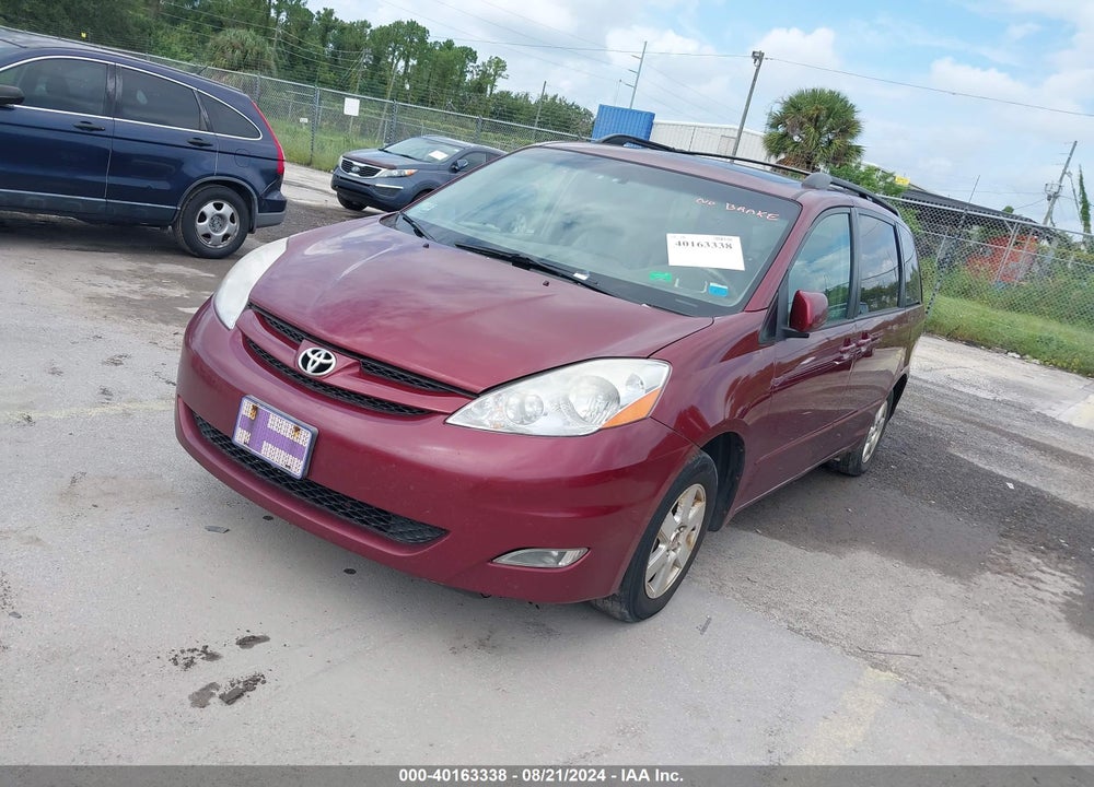 2008 TOYOTA SIENNA XLE VIN: 5TDZK22C38S185187