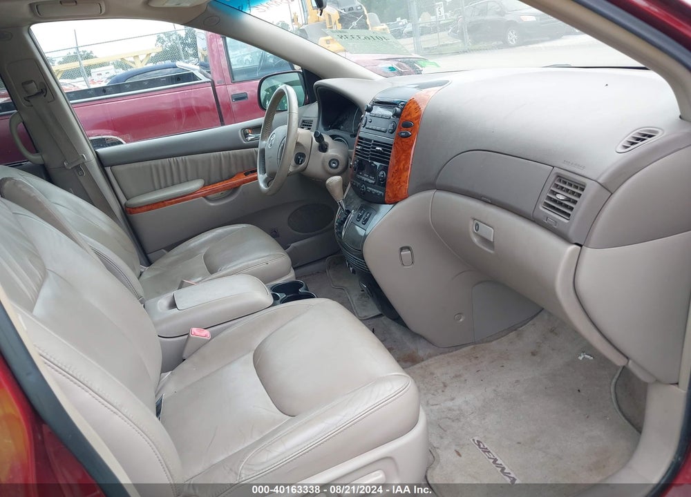 2008 TOYOTA SIENNA XLE VIN: 5TDZK22C38S185187