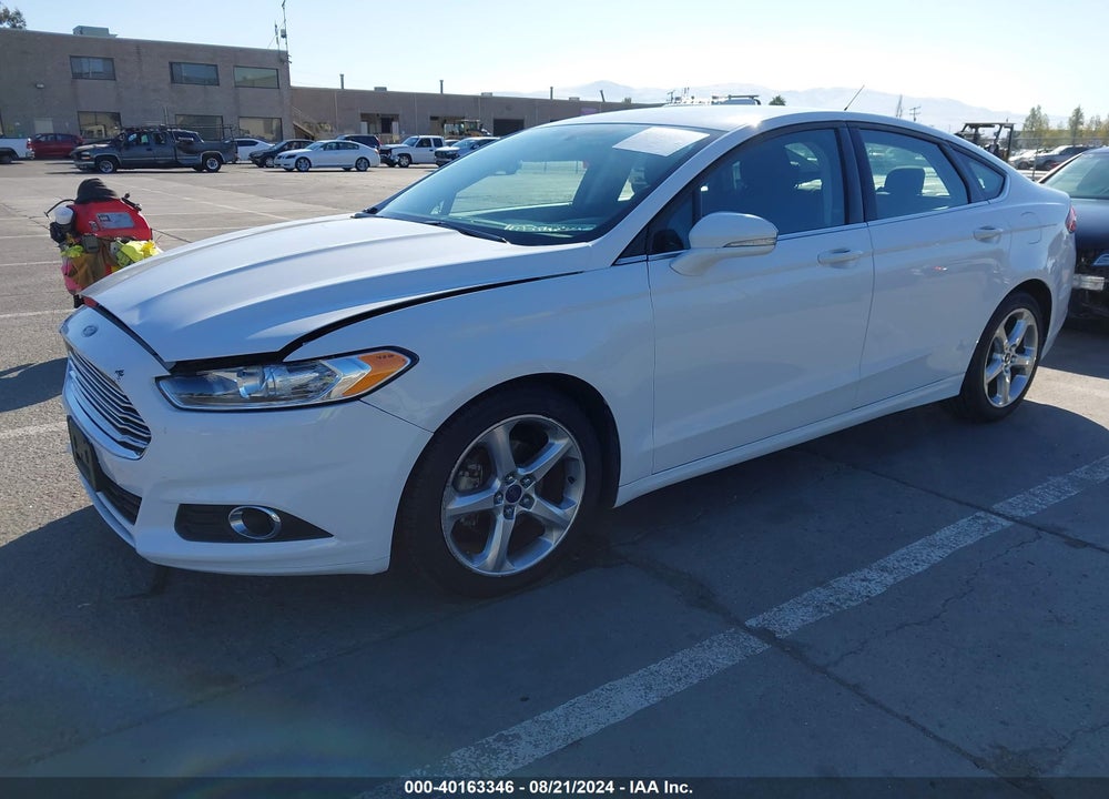 2016 FORD FUSION SE VIN: 3FA6P0H78GR225998
