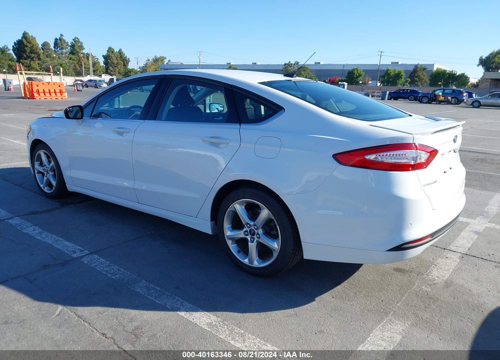 2016 FORD FUSION SE VIN: 3FA6P0H78GR225998