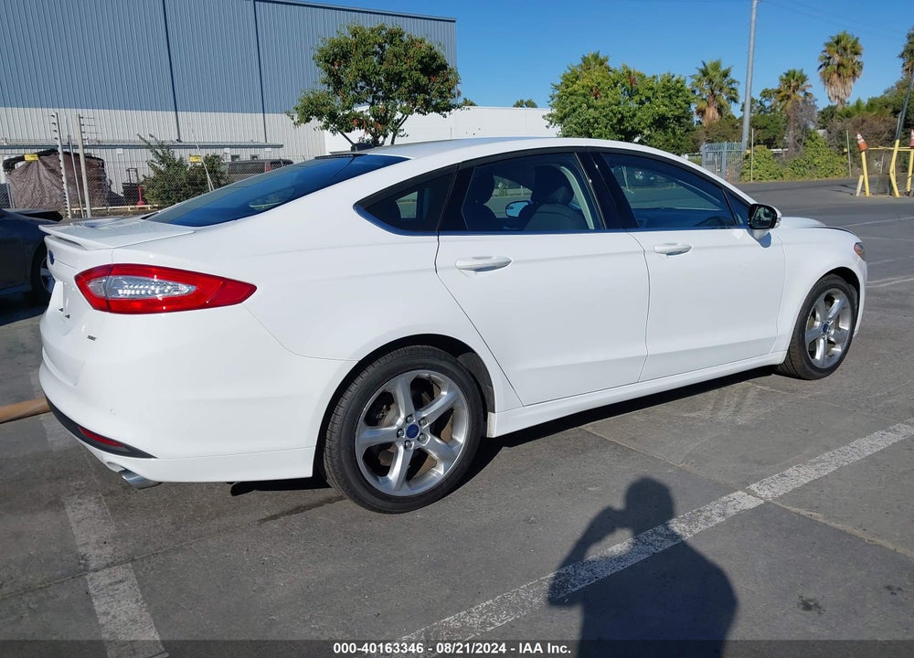 2016 FORD FUSION SE VIN: 3FA6P0H78GR225998