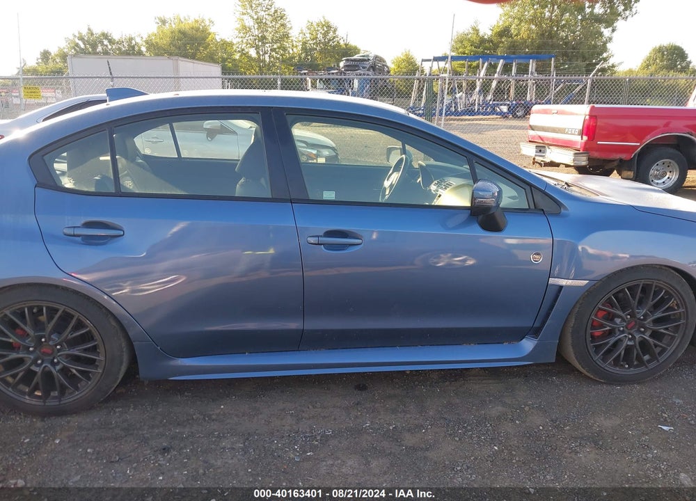 2018 SUBARU WRX LIMITED VIN: JF1VA1K65J9826632