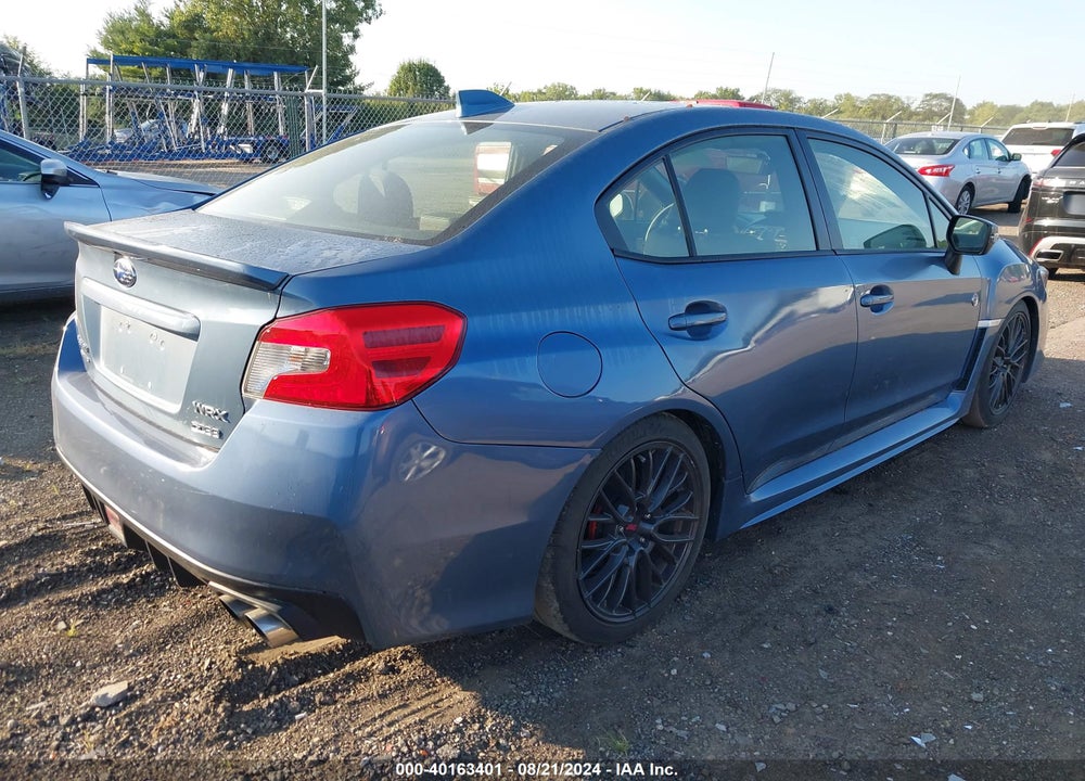 2018 SUBARU WRX LIMITED VIN: JF1VA1K65J9826632
