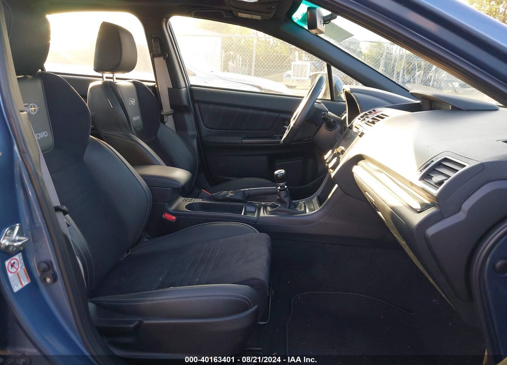 2018 SUBARU WRX LIMITED VIN: JF1VA1K65J9826632