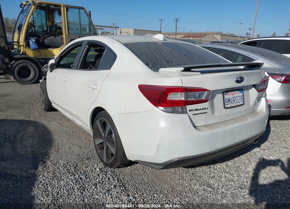 2019 SUBARU IMPREZA 2.0I SPORT VIN: 4S3GKAM66K3625307