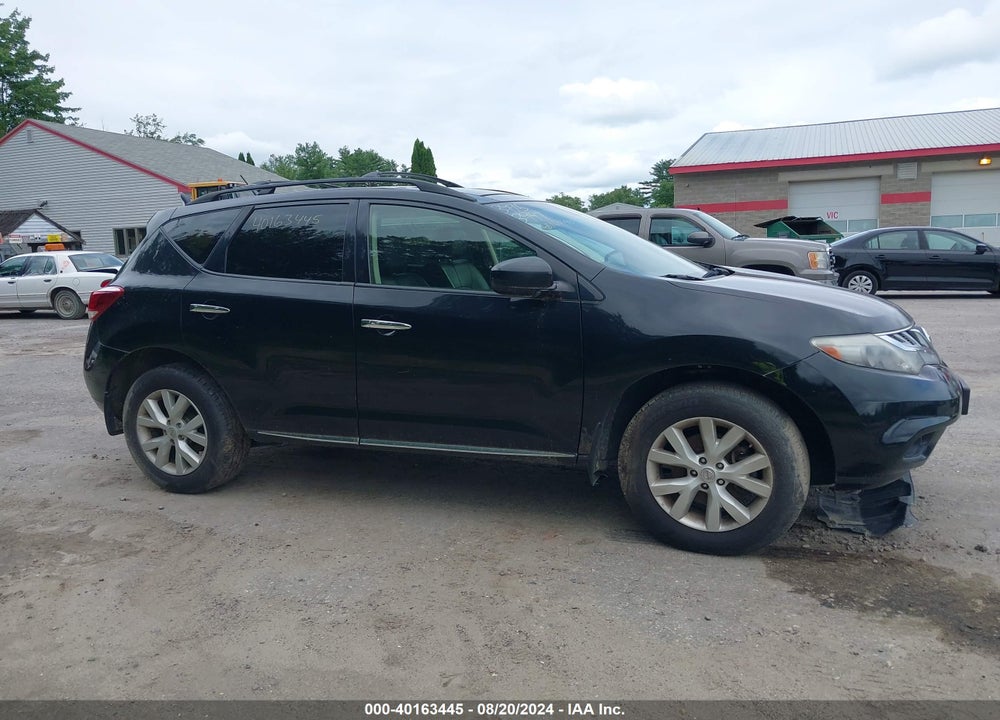 2012 NISSAN MURANO SL VIN: JN8AZ1MW3CW234962