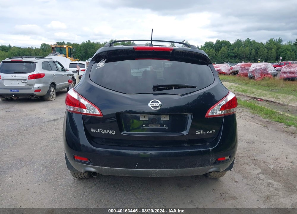 2012 NISSAN MURANO SL VIN: JN8AZ1MW3CW234962