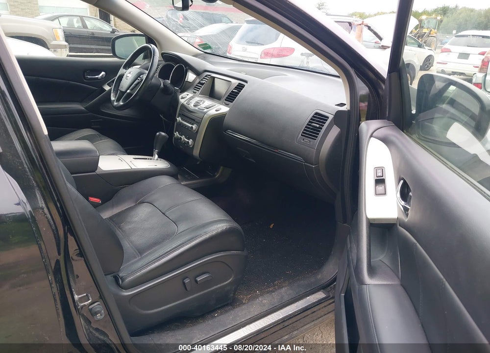 2012 NISSAN MURANO SL VIN: JN8AZ1MW3CW234962