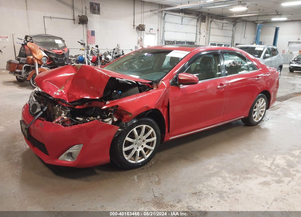 2012 TOYOTA CAMRY XLE VIN: 4T4BF1FK5CR232341