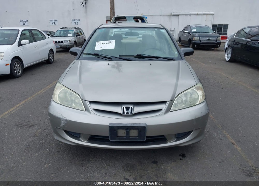 2004 HONDA CIVIC LX VIN: 2HGES165X4H623069