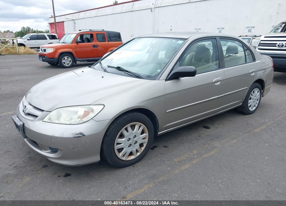 2004 HONDA CIVIC LX VIN: 2HGES165X4H623069