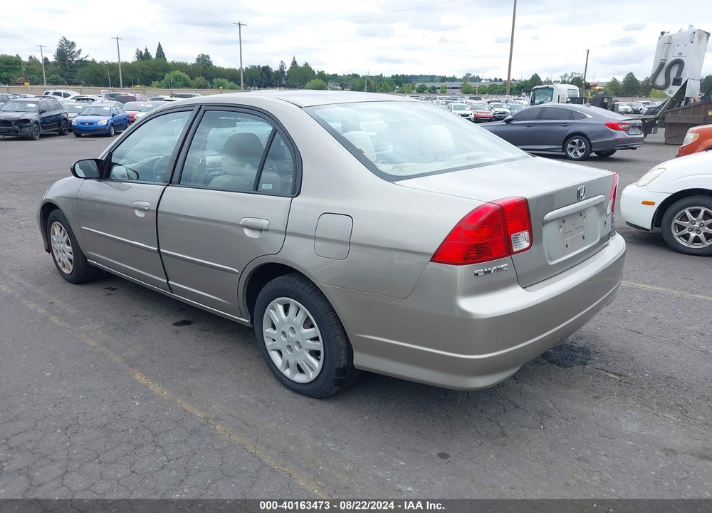 2004 HONDA CIVIC LX VIN: 2HGES165X4H623069