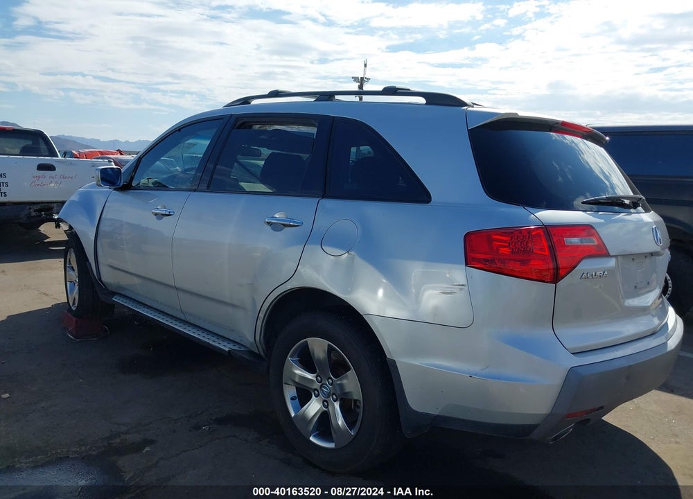 2008 ACURA MDX SPORT PACKAGE VIN: 2HNYD28808H551219