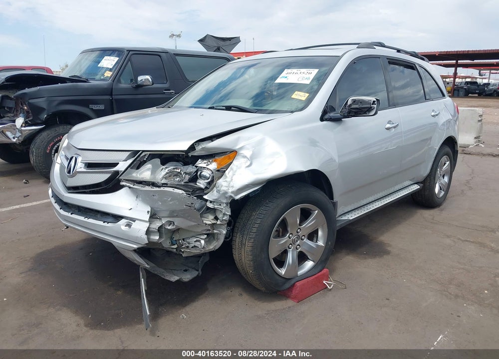 2008 ACURA MDX SPORT PACKAGE VIN: 2HNYD28808H551219