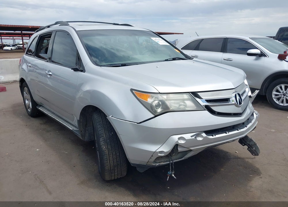 2008 ACURA MDX SPORT PACKAGE VIN: 2HNYD28808H551219