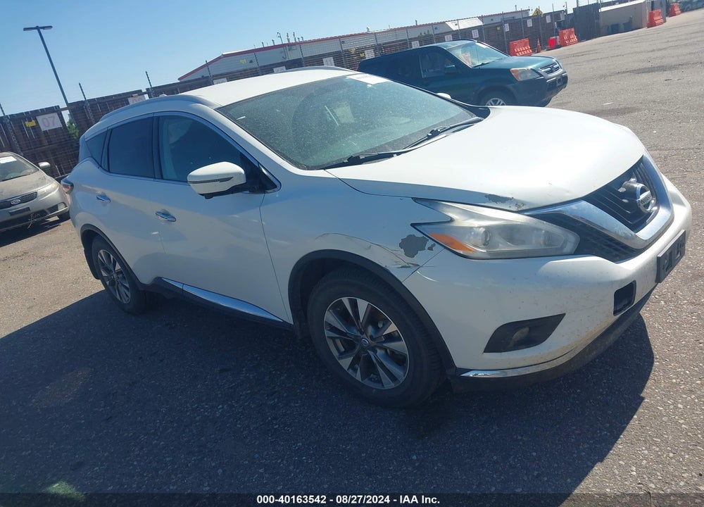2017 NISSAN MURANO SL VIN: 5N1AZ2MH4HN176923