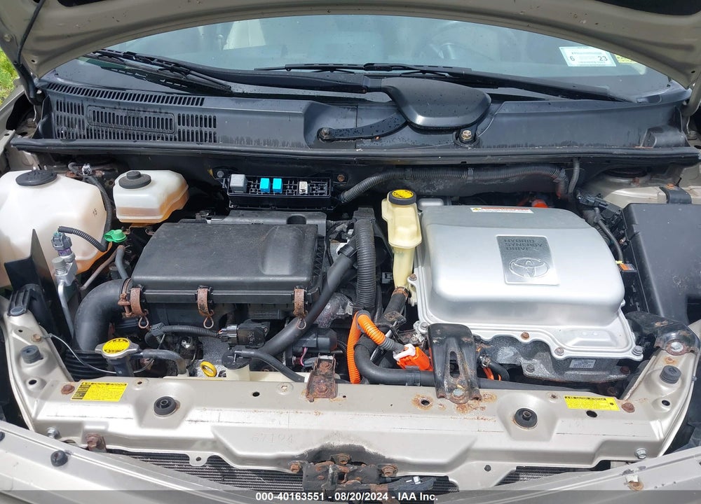 2005 TOYOTA PRIUS VIN: JTDKB20U653074613