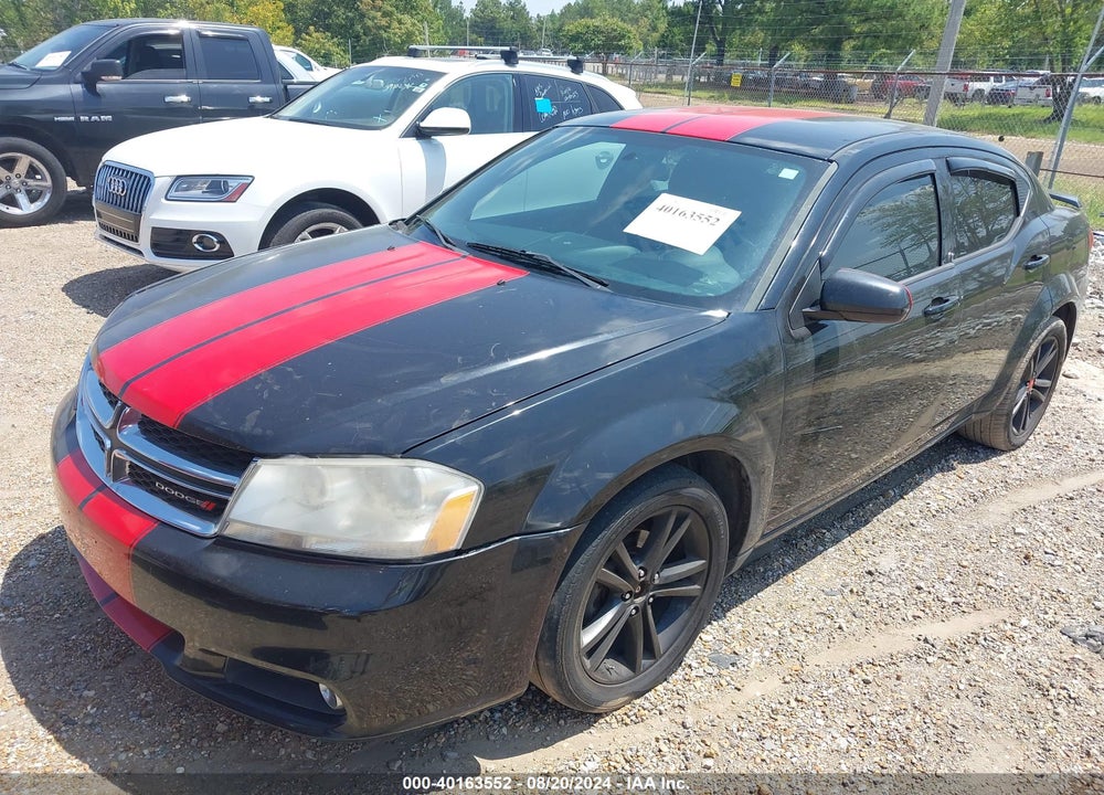 2011 AVENGER DODGE  MAINSTREET VIN: 1B3BD1FG8BN544714